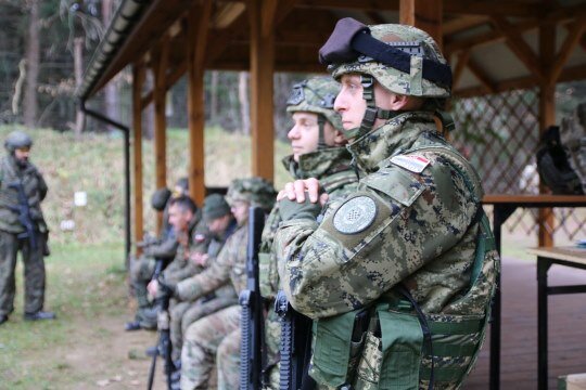 Suwalscy terytorialsi na szkoleniu z sojusznikami z NATO