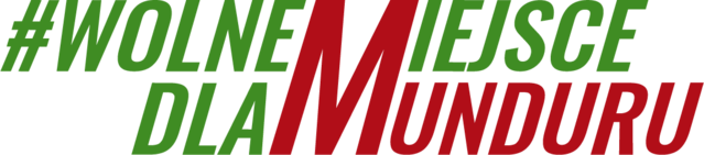 LOGO #WolneMiejsceDlaMunduru