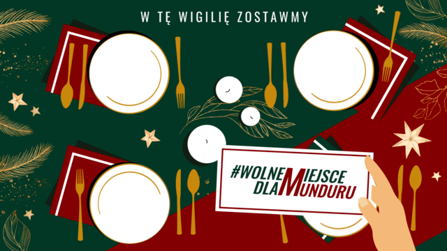 Stół #WolneMiejsceDlaMunduru - grafika