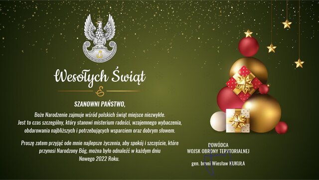 Życzenia Dowódcy WOT