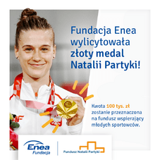 Fundacja Enea wylicytowała złoty medal paraolimpijski Natalii Partyki (2)