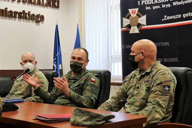 Żołnierze Gwardii Narodowej odznaczeni w Białymstoku