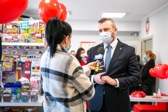  Wiceprezes Poczty Polskiej S.A. Andrzej Bodziony, w wywiadzie dla TVP 3 Opole.  