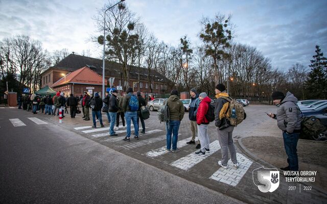 Kolejni ochotnicy wstępują w szeregi 4 Warmińsko - Mazurskiej Brygady OT