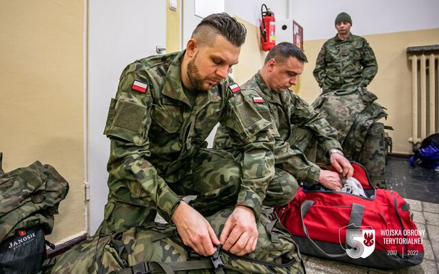 Kolejni ochotnicy wstępują w szeregi 4 Warmińsko - Mazurskiej Brygady OT