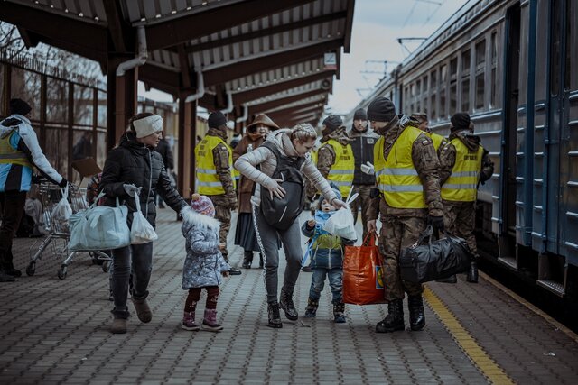 Terytorialsi z Podkarpacia wspierają przyjęcie ukraińskich uchodźców