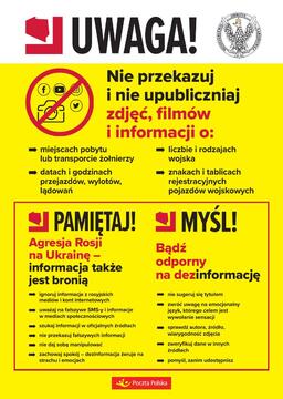 Poczta wspiera kampanie MON PLAKAT 