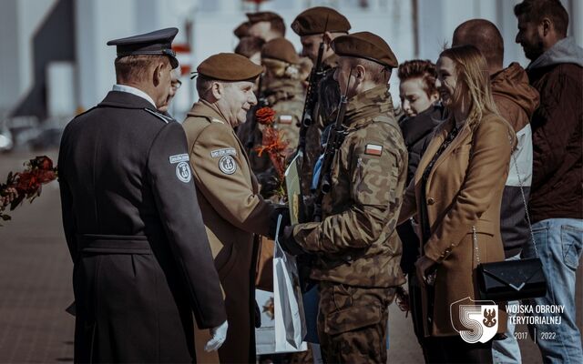 Przysięga wojskowa w 9 Łódzkiej Brygadzie OT