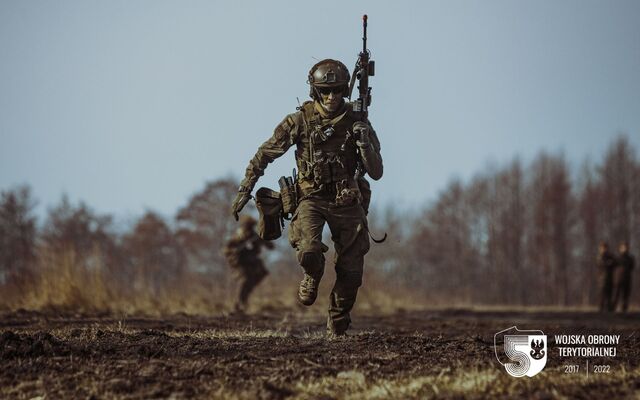 Wspólne szkolenie Terytorialsów z Pomorza i brytyjskich rangersów