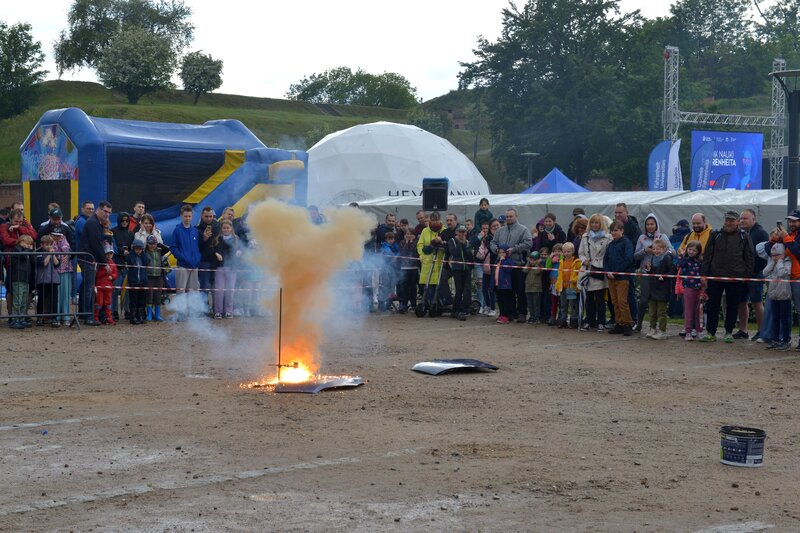 Piknik Nauki Fahrenheita. Fot. Krzysztof Krzempek / Politechnika Gdańska