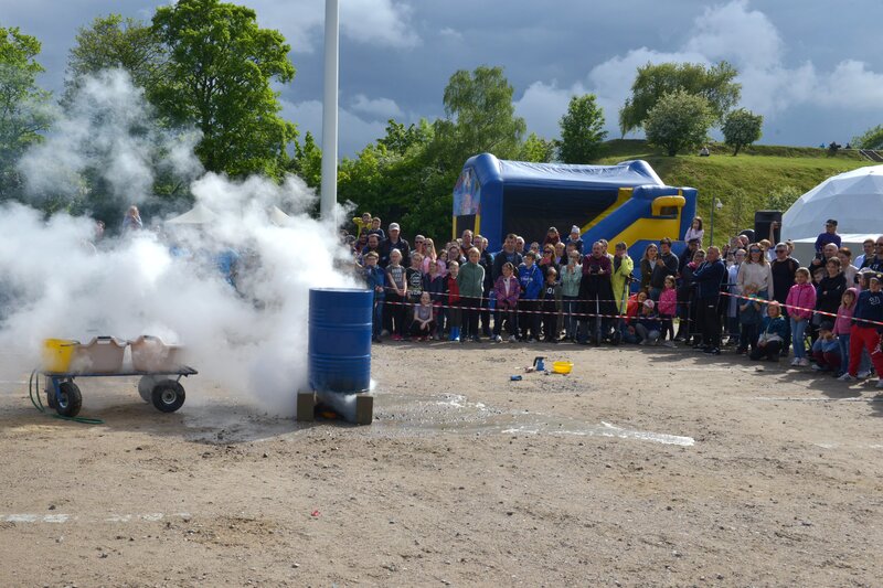 Piknik Nauki Fahrenheita. Fot. Krzysztof Krzempek / Politechnika Gdańska