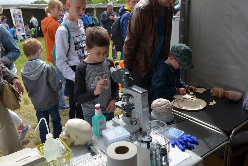 Piknik Nauki Fahrenheita. Fot. Krzysztof Krzempek / Politechnika Gdańska