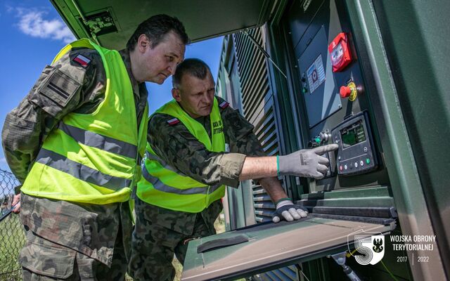 Ćwiczenie kryzysowego zasilania miejscowości w energię elektryczną.