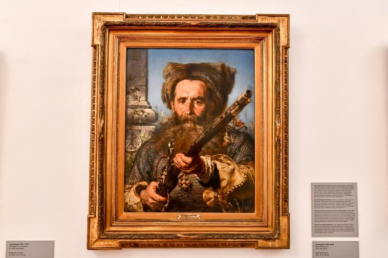Portret Ostafiego Daszkiewicza Jana Matejki był jednym z pierwszych obrazów zakupionych do tworzonej przez Tadeusza Dobrowolskiego kolekcji Muzeum Ślaskiego w Katowicach. 