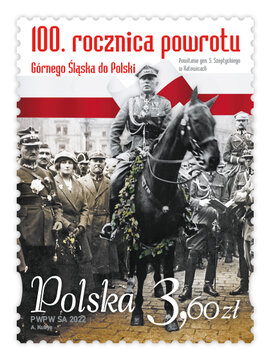 100. rocznica powrotu Górnego Śląska do Polski_znaczek 