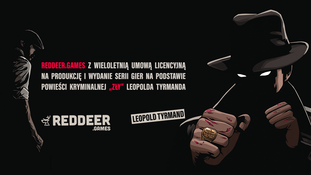 RedDeer Games z wieloletnią umową licencyjną na produkcję i wydanie serii gier na podstawie powieści