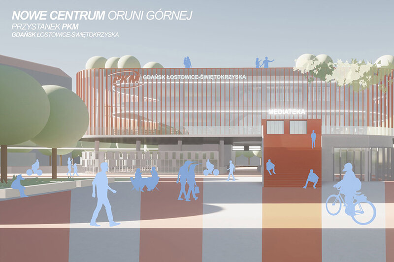 Wyróżnienie, "Nowe centrum Orunii Górnej", Robert Maskos, Jelizawieta Miakotina