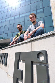 Piortr Kwasiżur i Adam Blokus