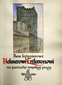 Ilustracja pochodzi z albumu podarowanego Helmerowi Erikssonowi.