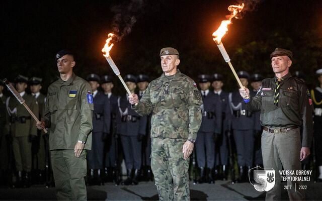 Terytorialsi na Westerplatte oddali hołd obrońcom Ojczyzny