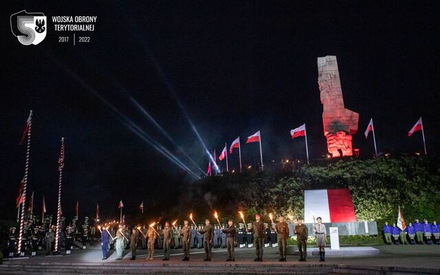 Terytorialsi na Westerplatte oddali hołd obrońcom Ojczyzny