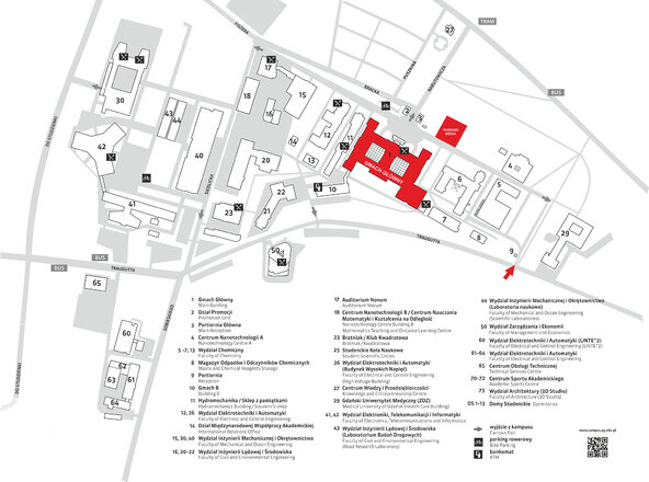 Parking dla mediów - konferencja IDUB