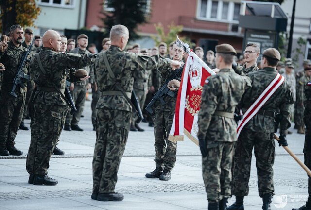 Podlascy Terytorialsi zaprzysiężeni w Kolnie