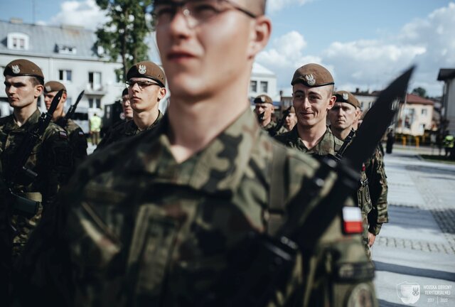 Podlascy Terytorialsi zaprzysiężeni w Kolnie