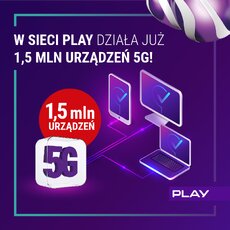 Przejdź do Play i skorzystaj z wyjątkowej promocji z abonamentem 5G i smartfonem 5G płacąc 25 zł mni 