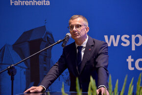 Prof. Marcin Gruchała, rektor GUMed, przewodniczący Zgromadzenia Uczelni Fahrenheita. Fot. Krzysztof  Krzempek/PG