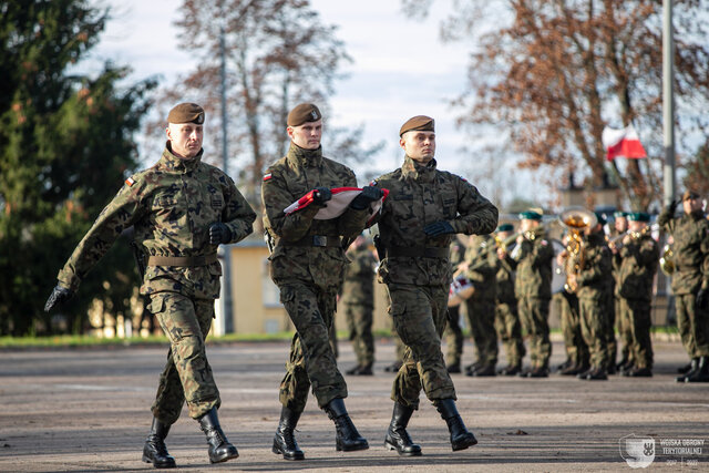 Przekazanie obowiązków dowódcy 1 Podlaskiej Brygady OT