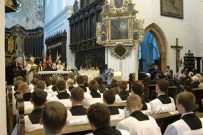 Msza Święta rozpoczynająca rok akademicki - fot. K.Krzempek