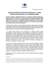 Czołówka polskich youtouberów w Warszawie – ruszają Carrefour Gaming Days w C_H_ Westfield Arkadia - informacja prasowa.pdf