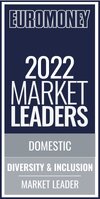 Odznaczenie za zajęcie pierwszego miejsca w kategorii Diversity & Inclusion Market Leaders.