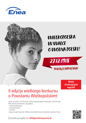 Trwa II edycja konkursu historycznego Enei: „Z Wielkopolski do Wolnej Polski”