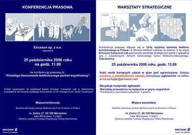 Zaproszenie na konferencję i warsztaty strategiczne