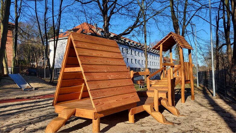 Przedszkole PG - plac zabaw. Fot. Politechnika Gdańska