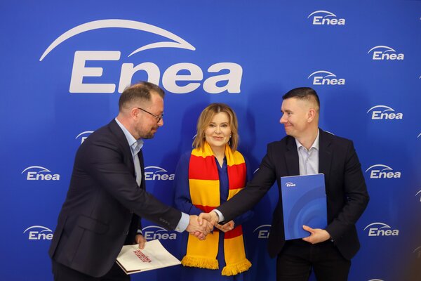 Enea sponsorem strategicznym Korony Kielce (1)