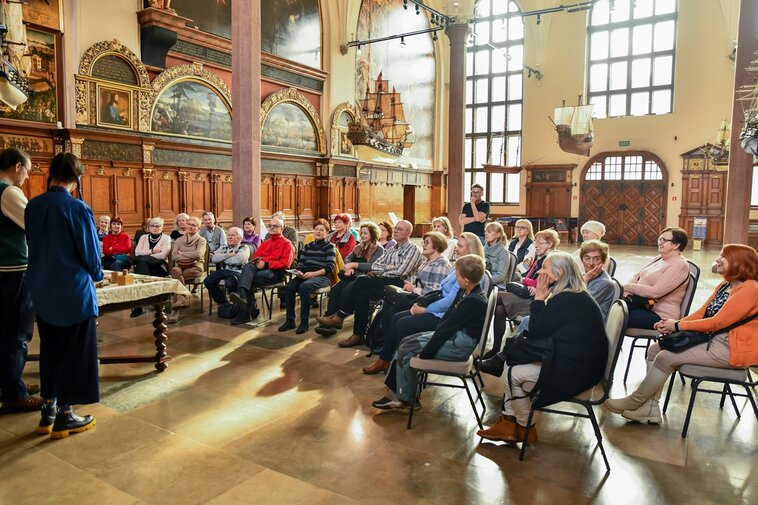 Seniorzy do Muzeum! to cykl comiesięcznych spotkań adresowanych dla osób 60+, fot. A. Grabowska