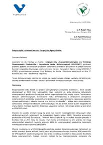 Pismo w sprawie opłat do EMA - KIL-W i POLPROWET.pdf