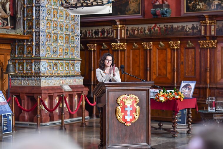 Aleksandra Dulkiewicz, prezydent Gdańska podziękowała gedanopedystkom i gedanopedystom. 