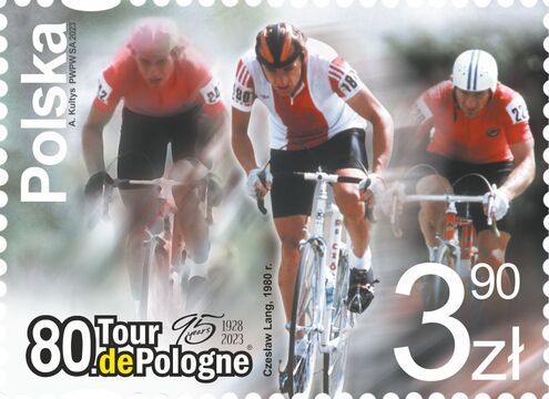 znaczek Tour de Pologne 