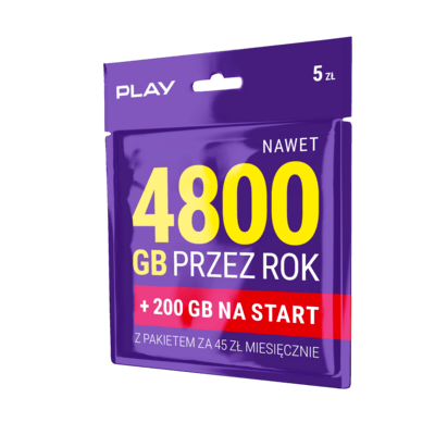 Nawet 4800 GB przez rok – starter 