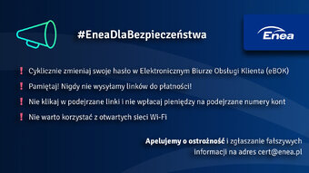 Enea w trosce o bezpieczeństwo klientów w sieci