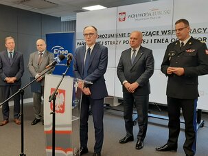 Enea Operator rozwija współpracę z Państwową Strażą Pożarną w województwie lubuskim (1)
