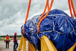 Pobierz Transport części turbiny parowej do CCGT Ostrołęka 5