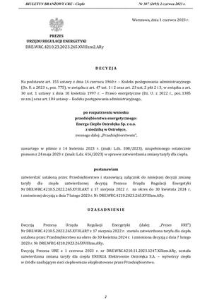 Pobierz zmiana taryfy 20230616