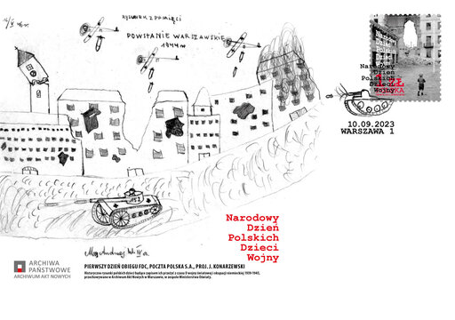 Narodowy Dzień Polskich Dzieci Wojny koperta FDC 