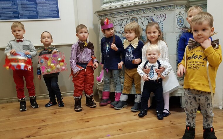 Zajęcia z cyklu Maluszki w Muzeum. 