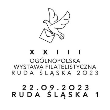 XXIII Ogólnopolska Wystawa Filatelistyczna - datownik 